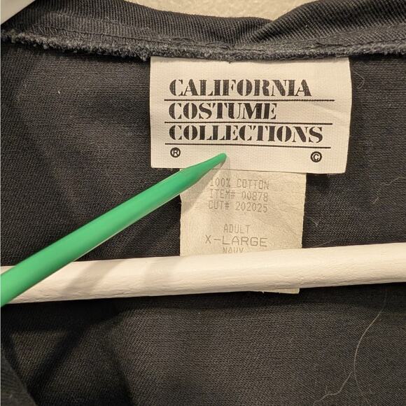 California Costume Collections Navy Sailor Suit Halloween Party 2Piece - Size XL - Picture 5 of 11